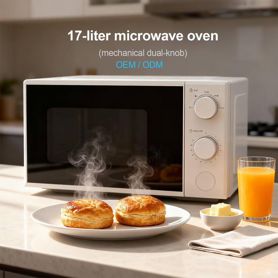 OEM Grill Home Built 3 in 1 1150w 17l Smart Convection Cheap and Commercial Restaurant Digital White Hot Air Microwave Oven
