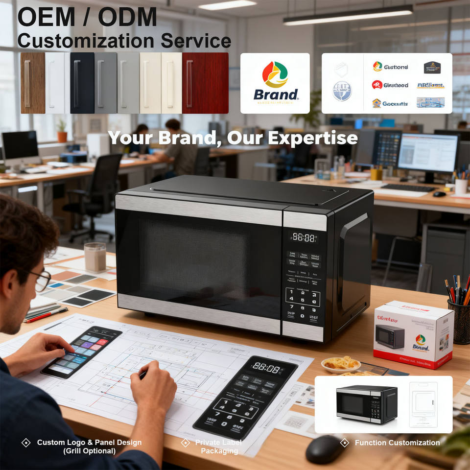 Wholesale Digital 20L 3 in 1 Capacity Microwave Oven Micro-Wave Oven Fast Heating Microondas for Hotel Restaurants Household