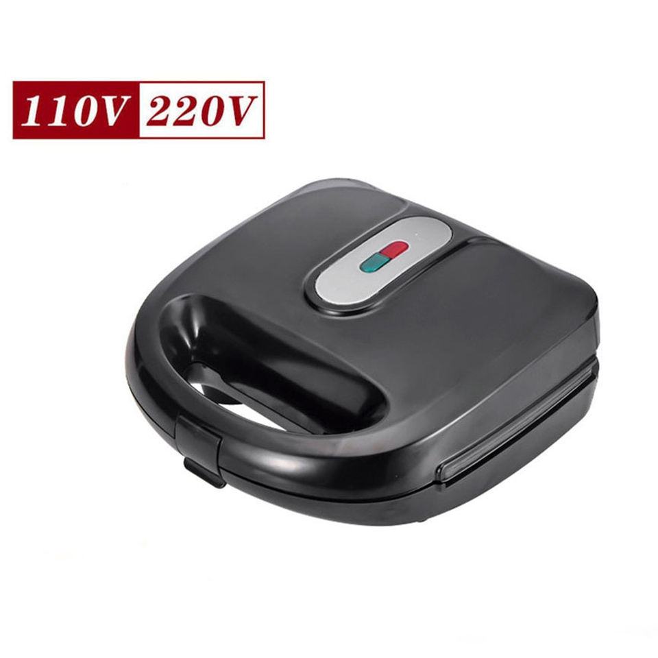 6 in 1 Electric Non Stick Detachable Grill Griller 2 Slices Snack Mini Waffle Maker Professional Sandwich Panini Maker