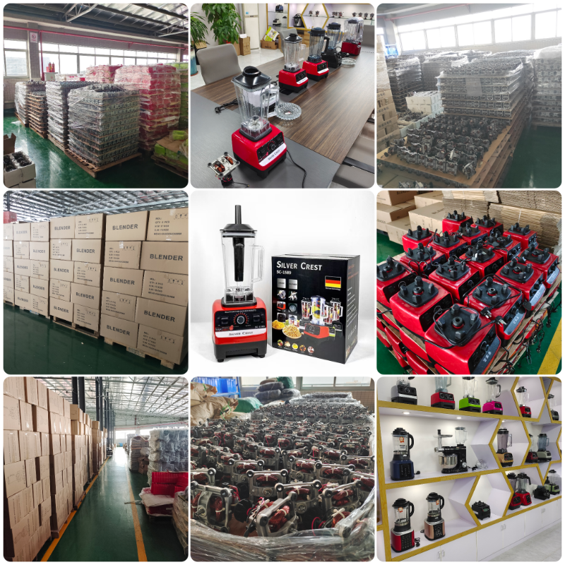 In Stock 2 in 1 SILVER CREST 4500W Big Power With 2 Cups Home Use Blender