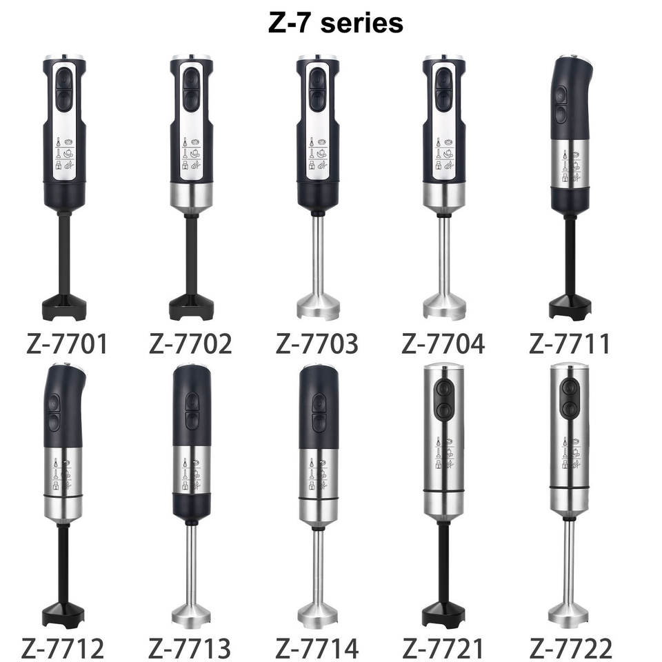 OEM Handheld Electric Commercial Homogenizer Set Cordless Cooking Stick for Baking Puree Minced Meat Juice Soap Mixer Plastic
