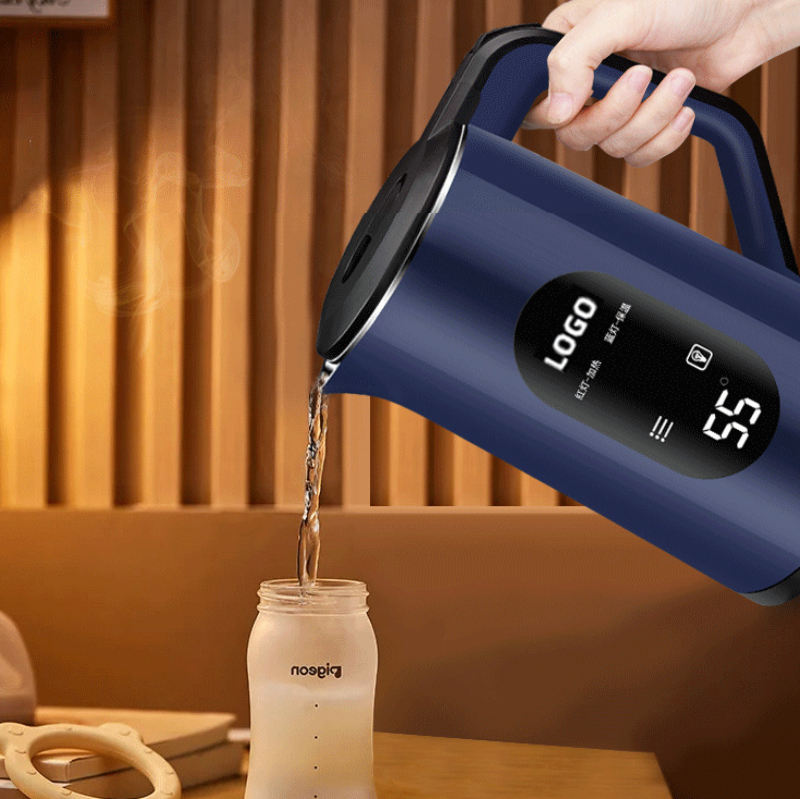 Electric Kettle and Jug Double Wall Steel Home Appliance for Hot Water Fast Heating for Tea Car Hotel Outdoor Use