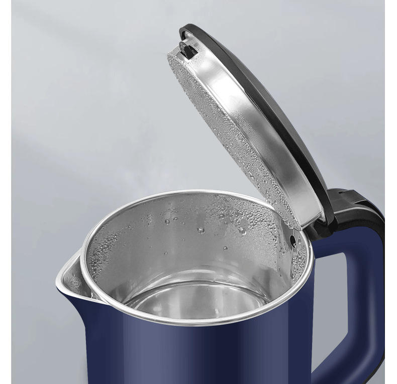 Electric Kettle and Jug Double Wall Steel Home Appliance for Hot Water Fast Heating for Tea Car Hotel Outdoor Use