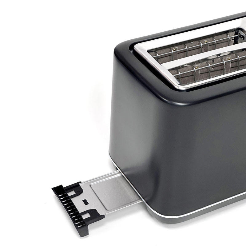 Smart LED Display 2 Slice Toaster Automatic 7 Browning Settings Bread Toaster with Countdown Function