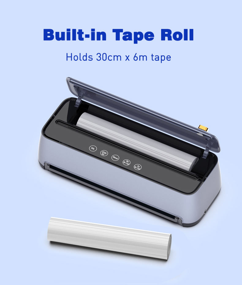 Electric Automatic Packing Machine Home Vacuum Sealer With 30cm Sealing Length and Double Vacuum Pump