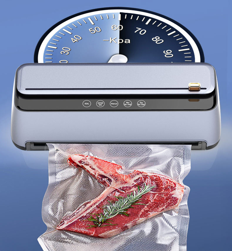 Electric Automatic Packing Machine Home Vacuum Sealer With 30cm Sealing Length and Double Vacuum Pump