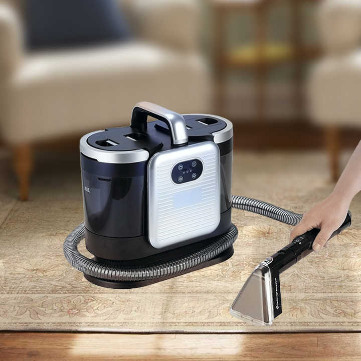 4 in 1 Multi-function Upholstery Cleaner with Steam Sterilization for Fabric and Carpet Lightweight Design