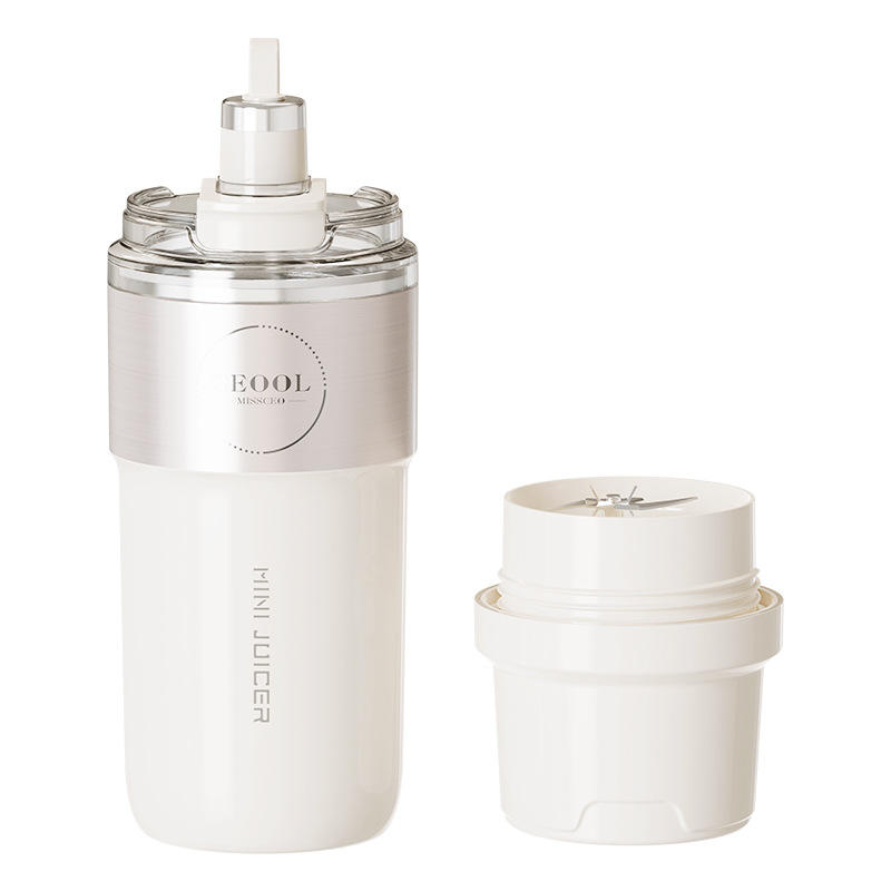 Rechargeable Portable Stainless Steel Blender 80W 1300mAh Battery Ice Crushing English