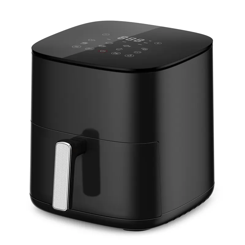 Smart Digital 7L Air Fryer 8 Preset Menus Metal Inner Cavity Visual Window Oil-Free Feature Electric Sin Aceite Freidora Air