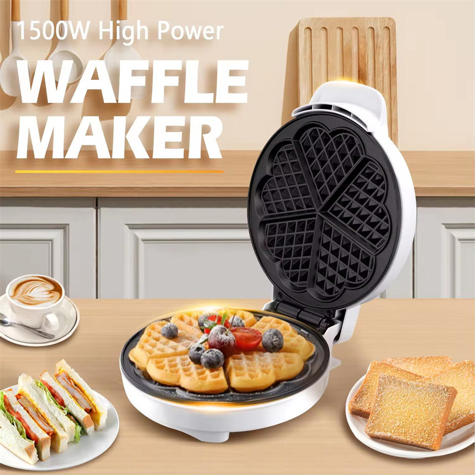 Sandwich Maker 6 in 1 Toaster 3 in 1 Waffle Maker Automatic Temperature Control Machine for Breakfast
