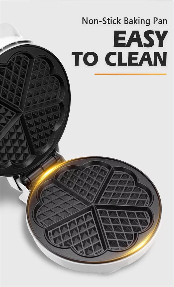 Sandwich Maker 6 in 1 Toaster 3 in 1 Waffle Maker Automatic Temperature Control Machine for Breakfast