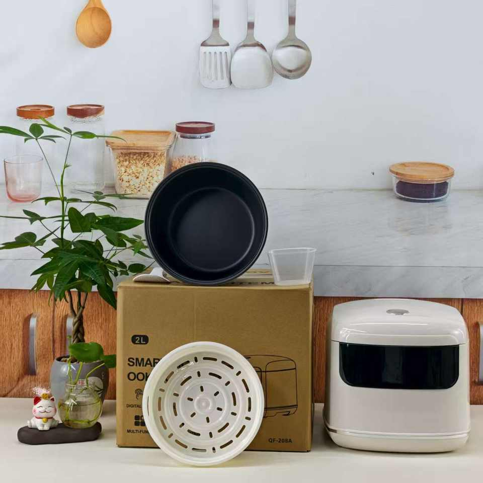 Large Capacity Smart Electric Rice Cooker Household Appointment Timing Cross-Border Rice Cooker with Plastic Housing