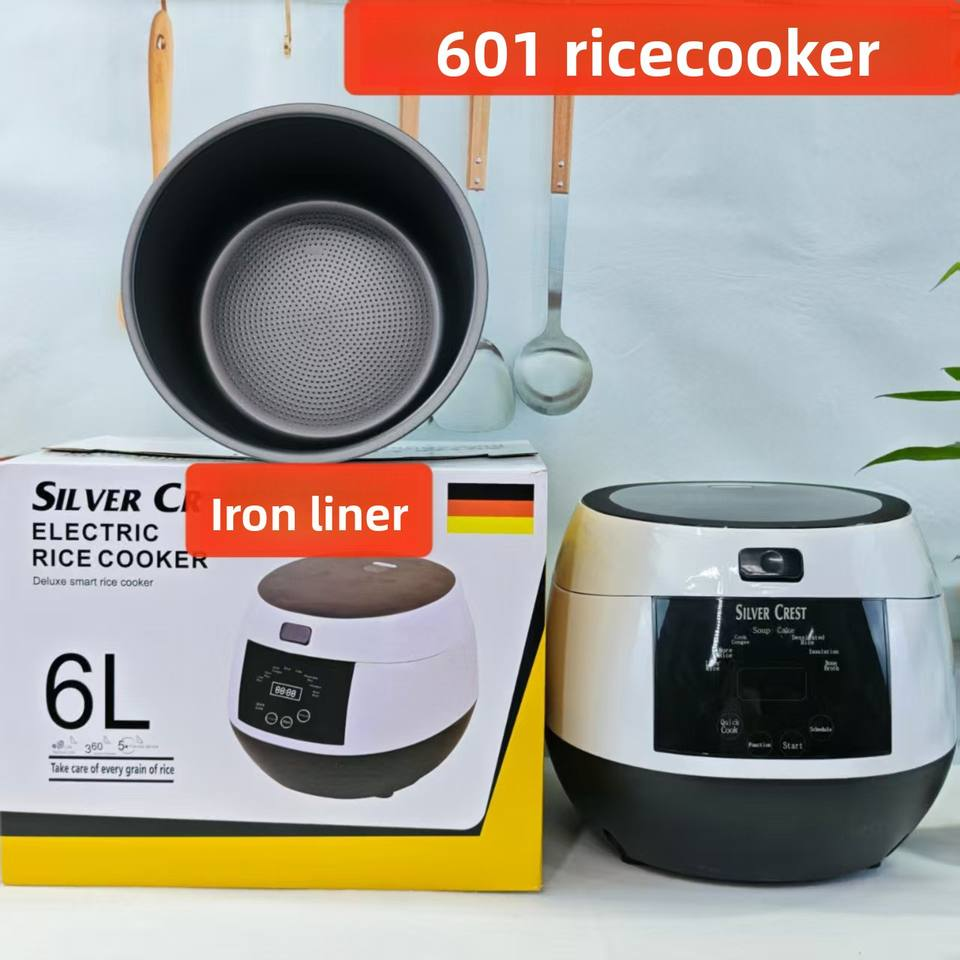 Large Capacity Smart Electric Rice Cooker Household Appointment Timing Cross-Border Rice Cooker with Plastic Housing
