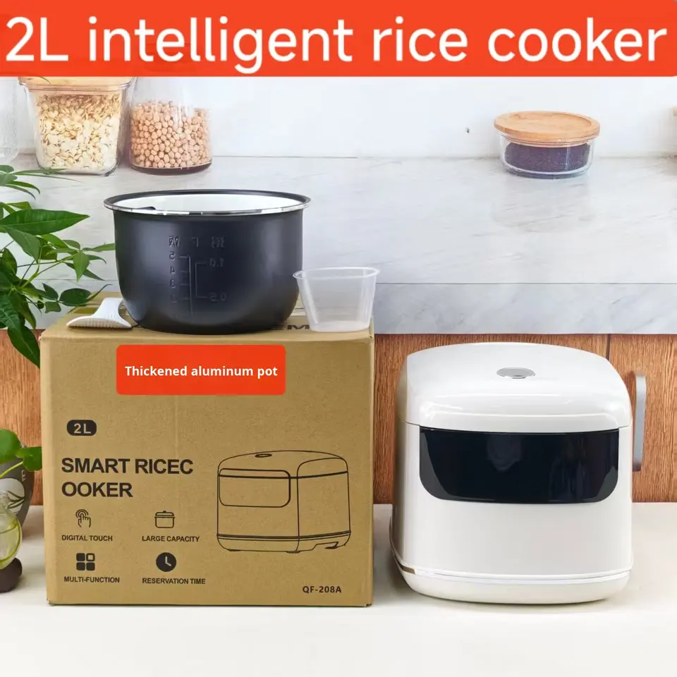 Large Capacity Smart Electric Rice Cooker Household Appointment Timing Cross-Border Rice Cooker with Plastic Housing