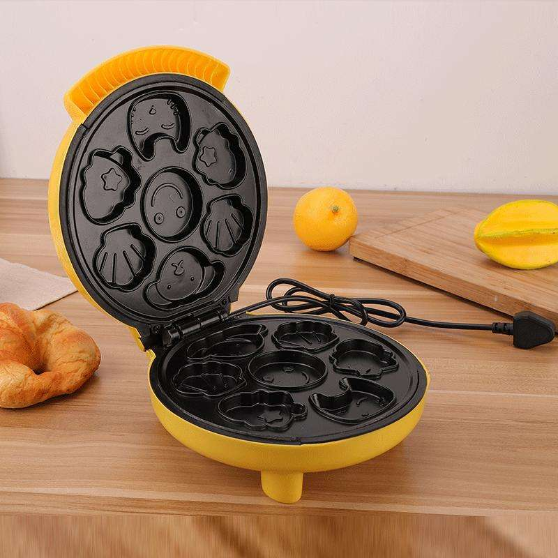Fully Automatic Household Multi-Functional Waffle Maker Children's Breakfast Machine Double-Sided Heating Electric Pancake Maker