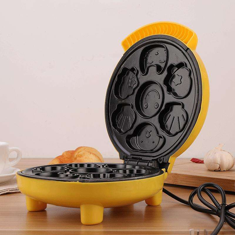 Fully Automatic Household Multi-Functional Waffle Maker Children's Breakfast Machine Double-Sided Heating Electric Pancake Maker