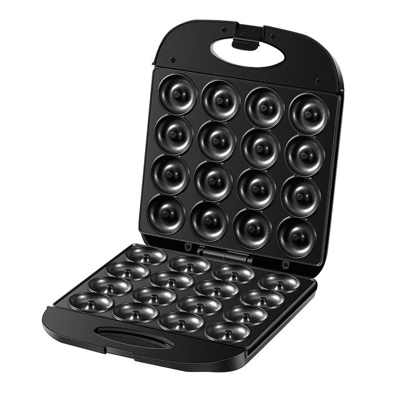 16 Hole Electric Donut Maker for Mini Donuts Breakfast Cakes, Popular for Home and Family Hotels