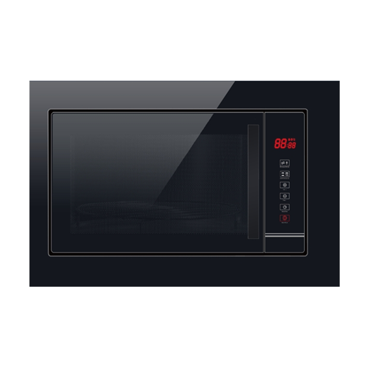 LED Display 245mm Glass Turntable Built-in Microwave Oven