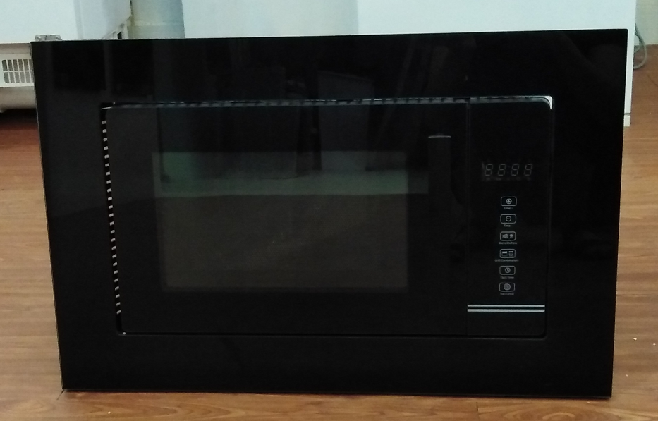 LED Display 245mm Glass Turntable Built-in Microwave Oven