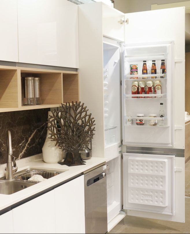 Factory Price Small Hotel Built-In Electric Fridge