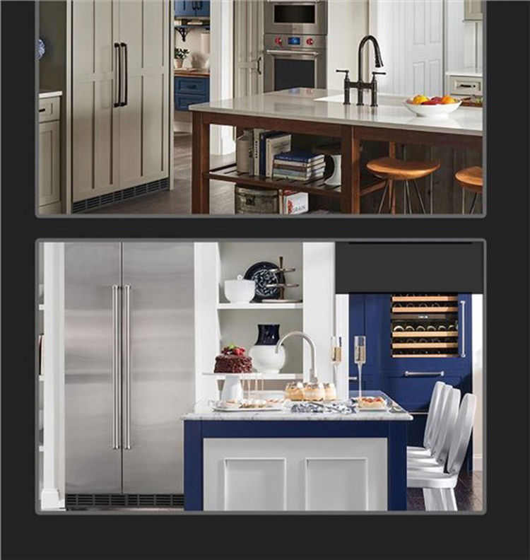 Low Price COMPRESSOR Double Door Fridge Side-by-side Refrigerators Hous