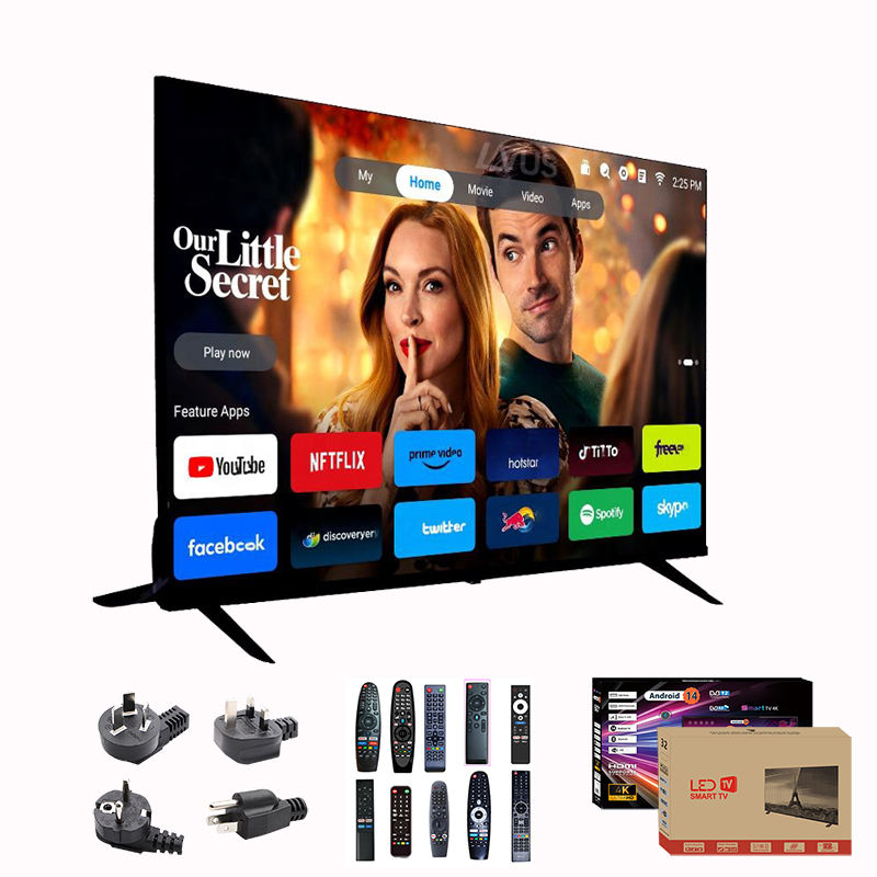 43/50/55/65/75 Inch TV Android LED TV Smart TV Dled Qled Hotel Television