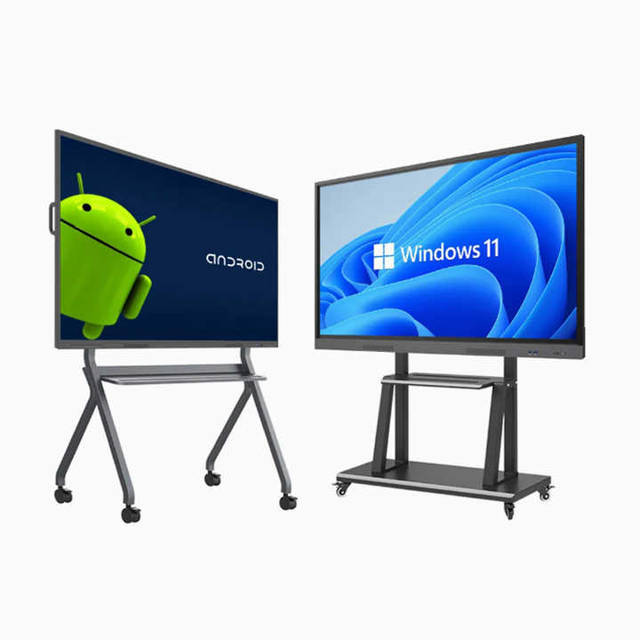 Digital Interactive Panel Electric Blackboard Whiteboard Classroom 4K Screen Interactive Conference Touch Flat Smart Serial