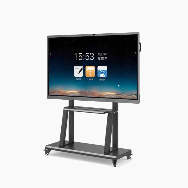 Digital Interactive Panel Electric Blackboard Whiteboard Classroom 4K Screen Interactive Conference Touch Flat Smart Serial