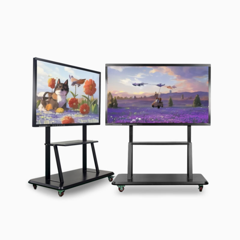 Digital Interactive Panel Electric Blackboard Whiteboard Classroom 4K Screen Interactive Conference Touch Flat Smart Serial