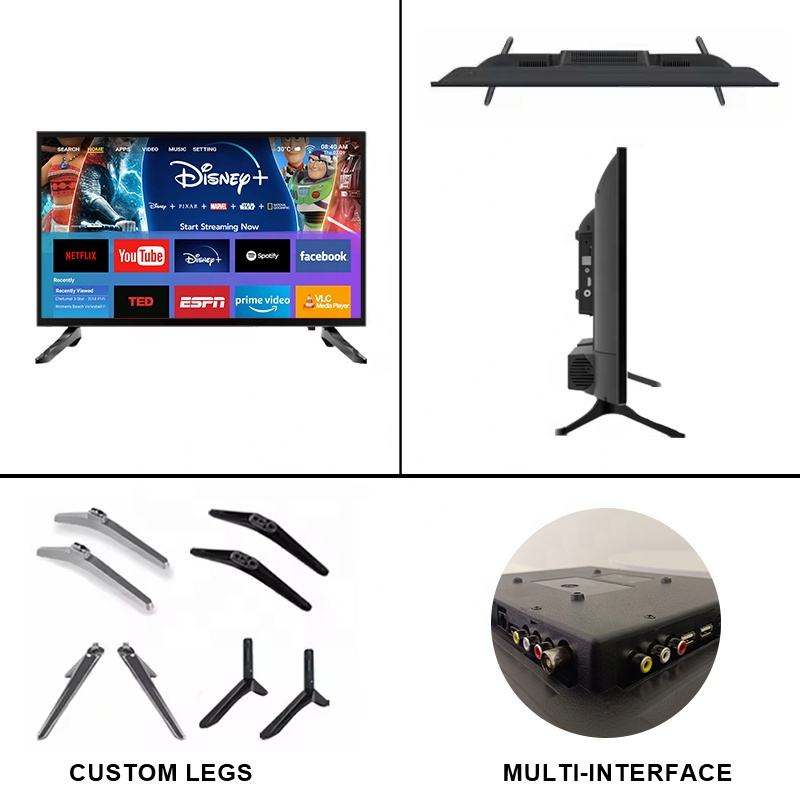 Wholesale OEM ODM 32 Inches Android Smart TV LED TV with Wifi Televisores Inteligentes Television 32 Pouce LED TV