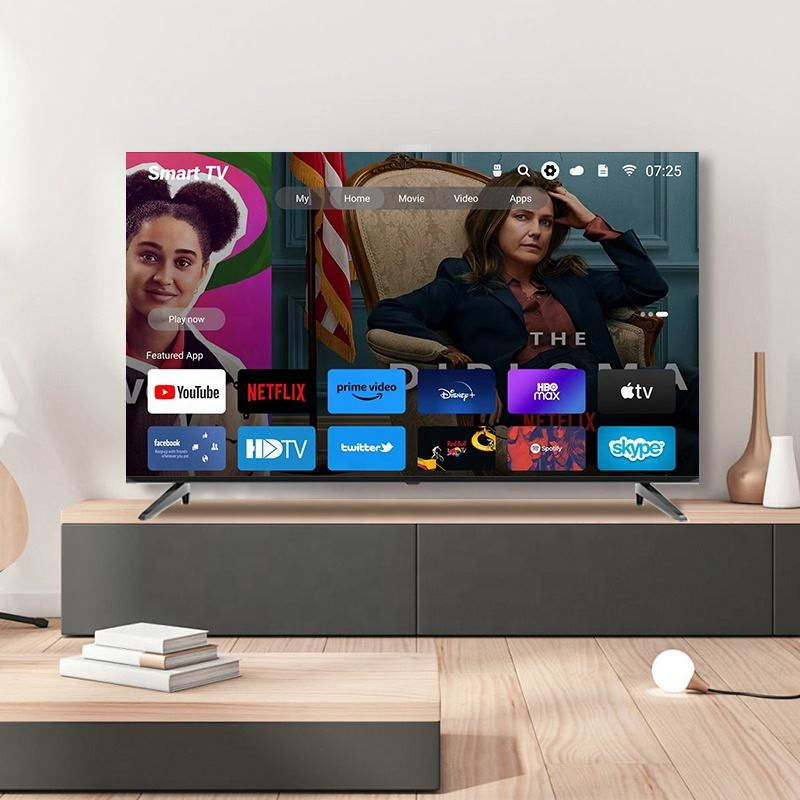 AG Factory Accept Custom OEM Led Android Tv Smart 24 32 42 43 50 55 65 75 85 Inch Televisions Smart Tvs 4k Televisor