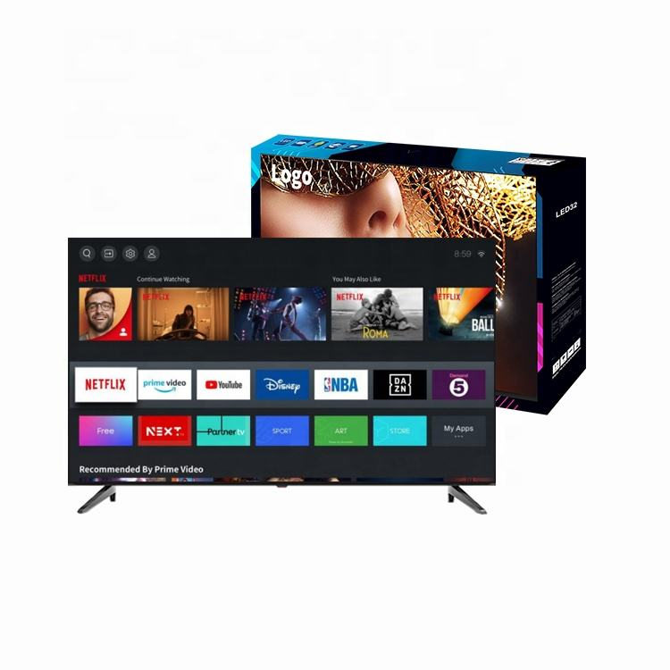 OEM 2K 4K LED QLED Smart TV for Hotels Android Vidaa WebOS Google TV with Android 32 40 43 50 55 65 75 85 HDTV Definitions