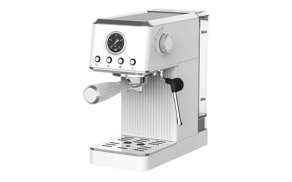 20 Bar Espresso Coffee Maker Easy-to-Operate Semi-Automatic Electric Expresso Machine with Stainless Steel Housing for Home Use