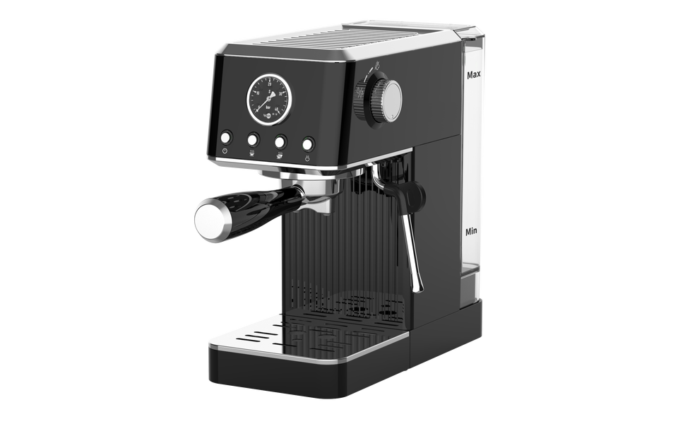 20 Bar Espresso Coffee Maker Easy-to-Operate Semi-Automatic Electric Expresso Machine with Stainless Steel Housing for Home Use