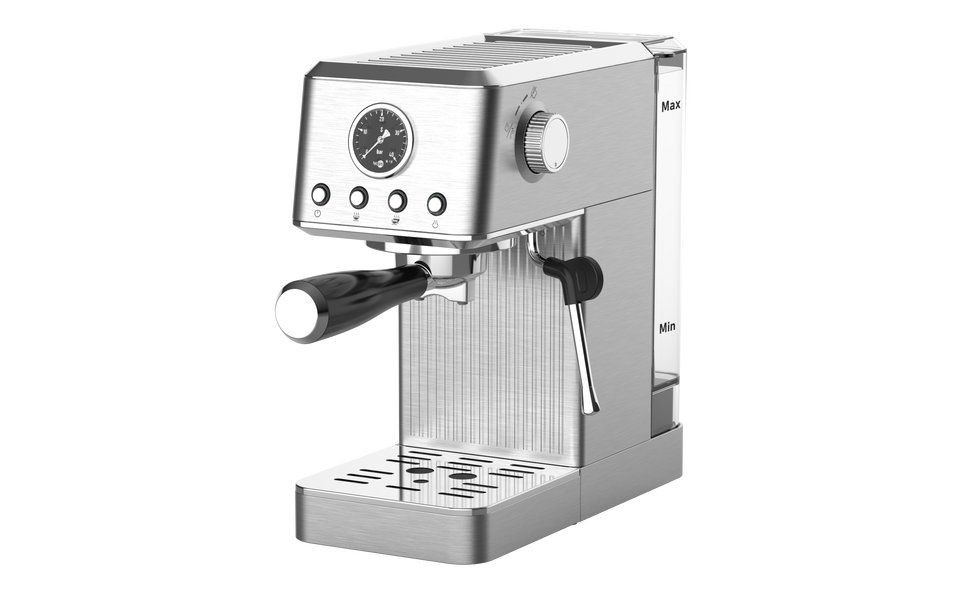 20 Bar Espresso Coffee Maker Easy-to-Operate Semi-Automatic Electric Expresso Machine with Stainless Steel Housing for Home Use