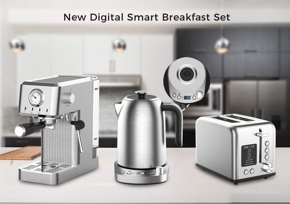 20 Bar Espresso Coffee Maker Easy-to-Operate Semi-Automatic Electric Expresso Machine with Stainless Steel Housing for Home Use