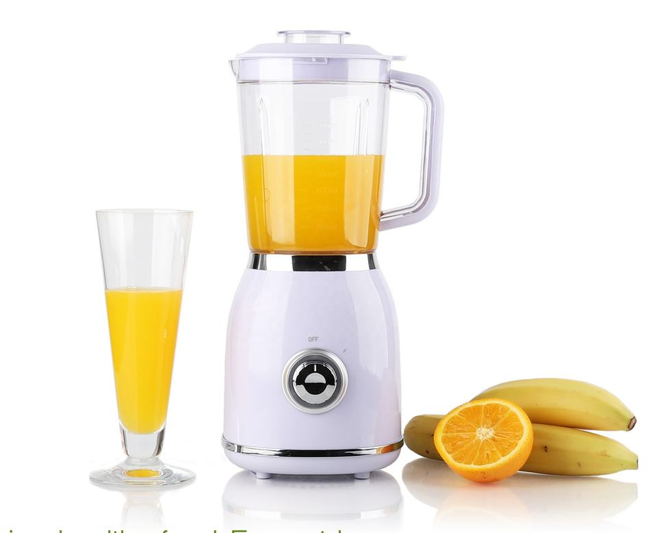 Smart Home Electric Food Processor with Variable Speed High-Speed Home Blender and Smoothie Maker for Hotels