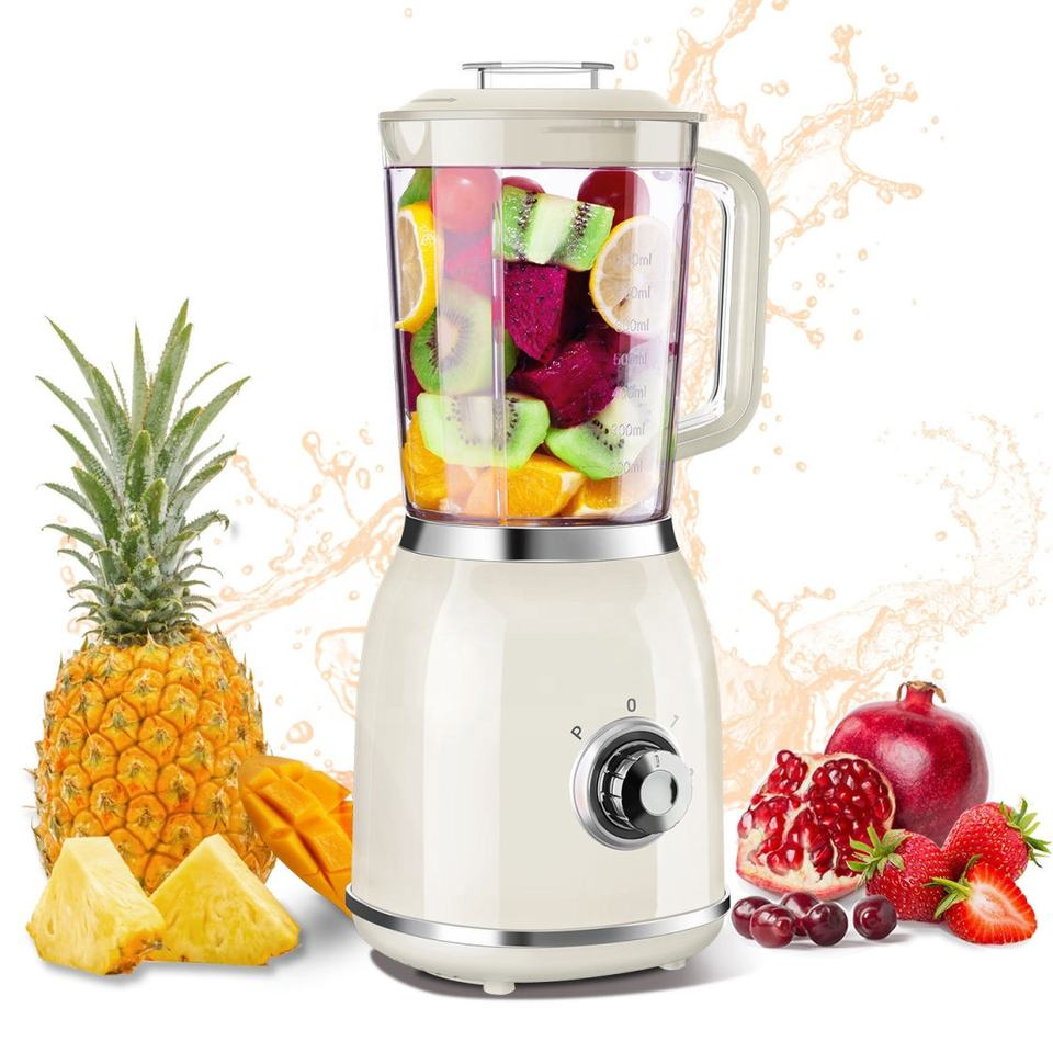Smart Home Electric Food Processor with Variable Speed High-Speed Home Blender and Smoothie Maker for Hotels