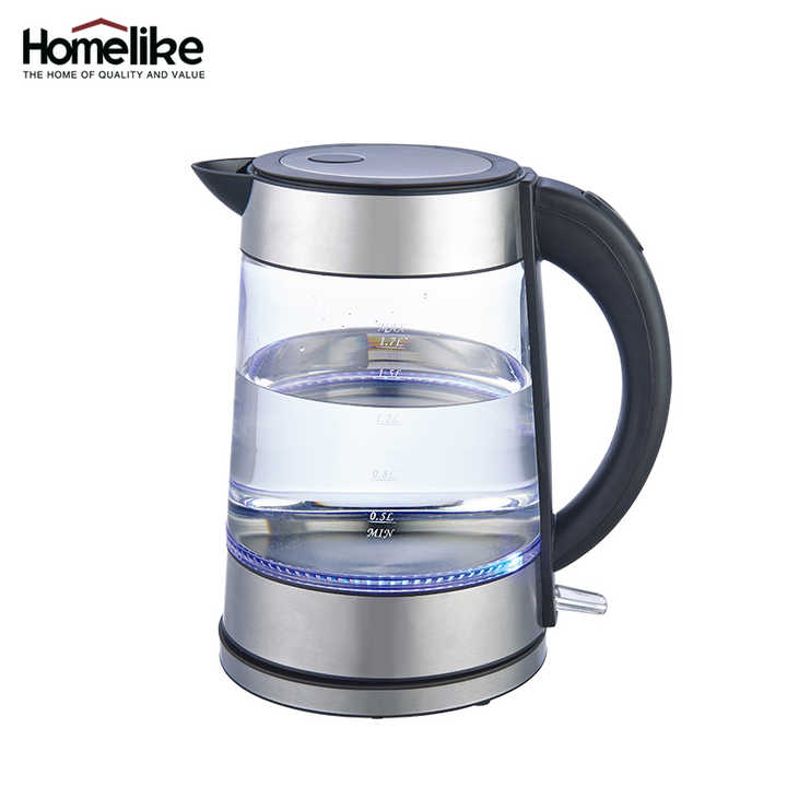 High Quality New Design Glass Electric Kettle Household Appliance with Tea Application