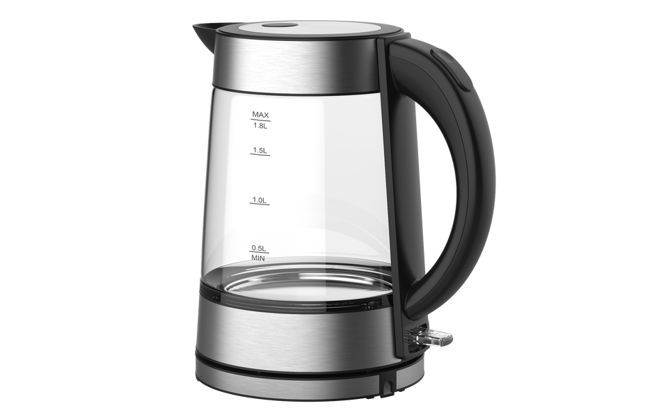 High Quality New Design Glass Electric Kettle Household Appliance with Tea Application