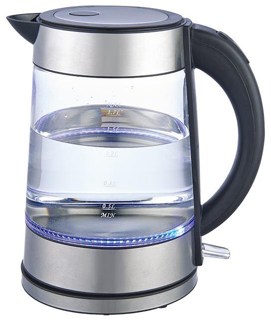 High Quality New Design Glass Electric Kettle Household Appliance with Tea Application