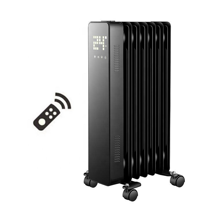2500w 11Fins Room Heater Electric Heater with Remote Control