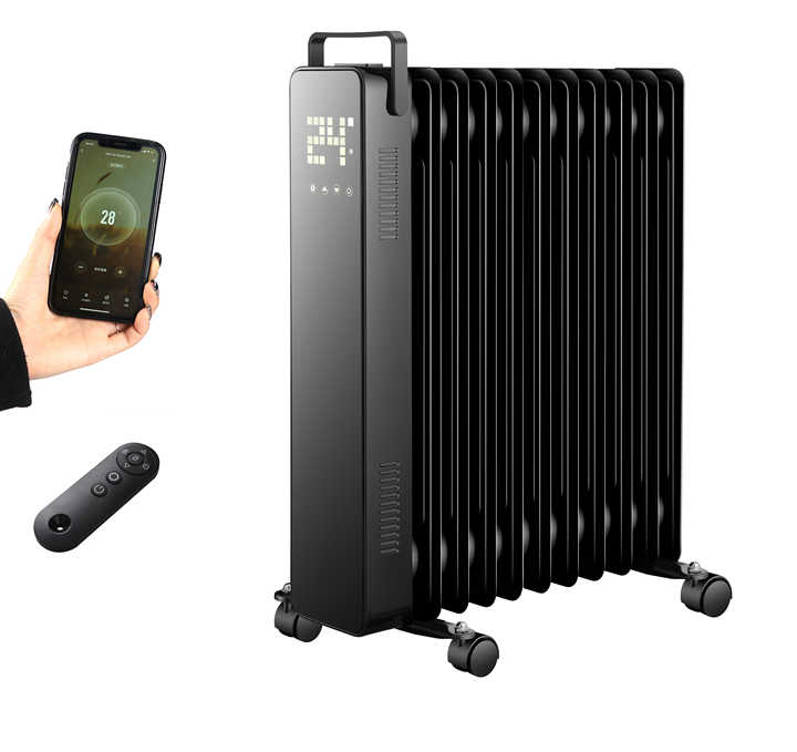 Customized Fins 2500w/2.5kw Hot Sale Electric Room Heater Home Heater Oil Filled Radiator