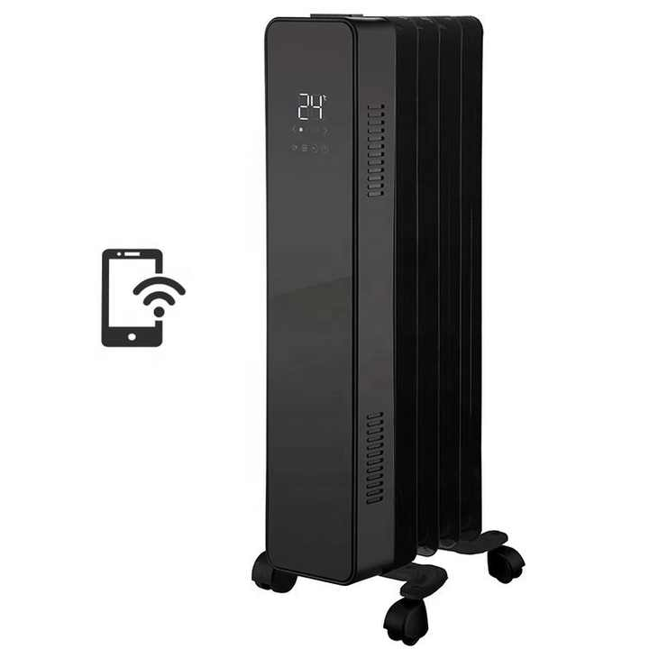 5 Fins Home Use Hot Sale OEM Electric Oil Heater with Turbo