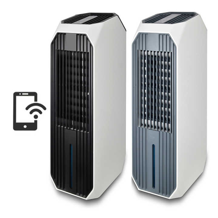 New Arrival 3 in 1 Multifunction LED Display Portable Air Cooler With Wifi App Control
