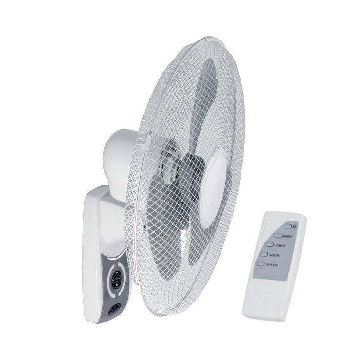 45w 360 Degree Mounted Rotating Rechargeable Wall Fan