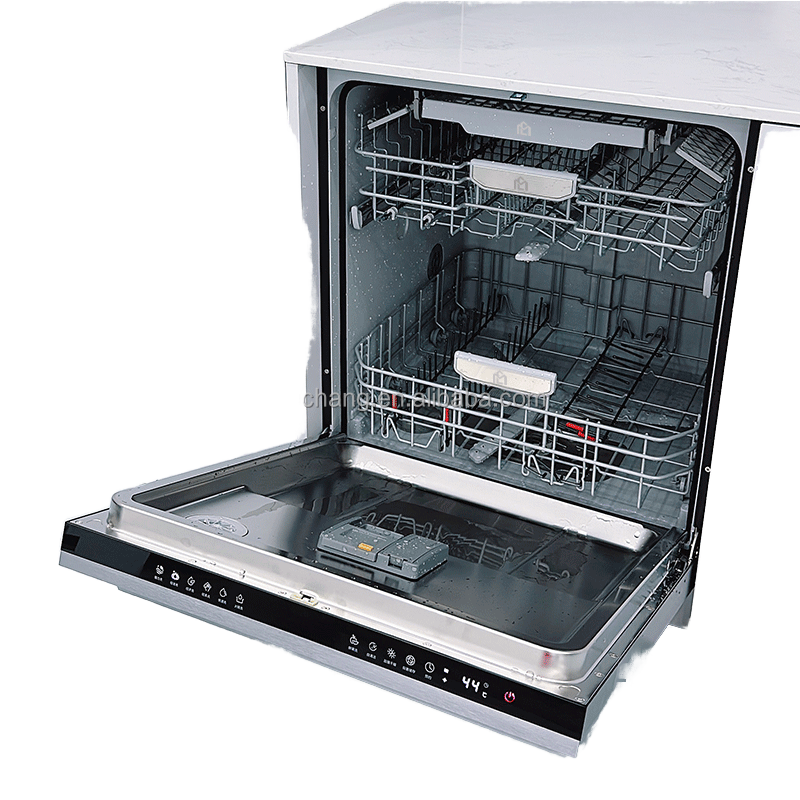Smart 13-15 Plate Sets Automatic 24inch Width Fully Built-in Dishwasher for Home