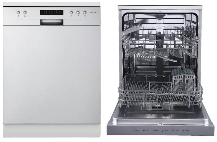 220v50HZ Electronic Control with LED display Freestanding Dishwasher for Home