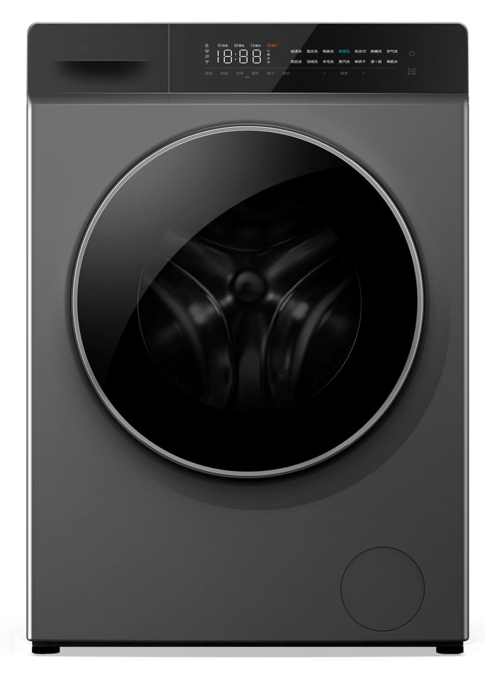 6-12Kg up Drain Touch Button Front -loading Washing Machine with CE CB for Household and Apartment