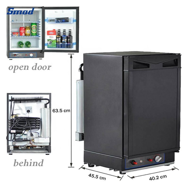 Domestic Small Portable Absorption 220V 12V lpg Gas Mini Propane Freezer